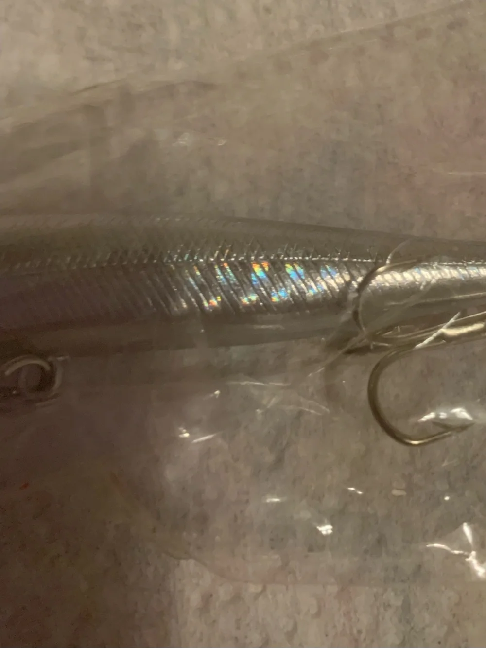 NEW Silver and Pink Fishing Lure - Premium Fresh or Saltwater with Treble Hooks